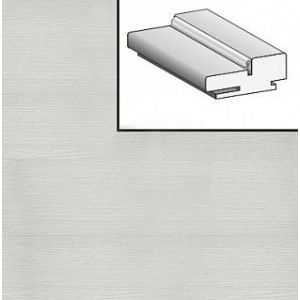 Коробка дверная экошпон Bianco Melinga МДФ 2070х70х32 мм телескопическая