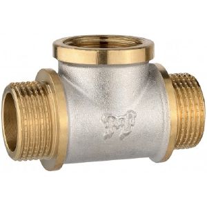 Тройник 1/2«х1/2»х1/2" НР-ВР-НР Латунь