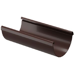 Желоб ПВХ Docke Lux d-140 мм 3,0 м Шоколад