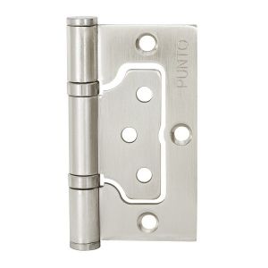 Петля универсальная без врезки IN3200W-HD PN (200-2B/HD 75x2,5) мат. никель (35741) (PUNTO)