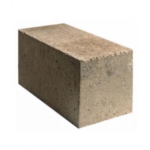Блок пескоцементный фундаментный полнотелый Кротберс 190х188х390 мм