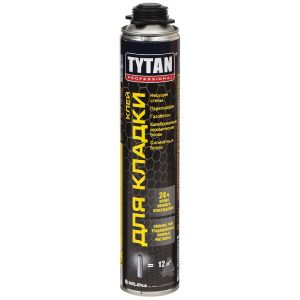 Клей-пена для газобетонных блоков и кладки Tytan Pofessional 870 мл