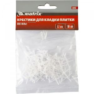 Крестики для плитки 1,0 мм MATRIX (100 шт) 88082