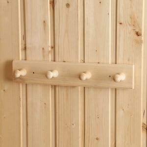 Вешалка «Классика» 4 крючка, липа, 35х6,5х7см 10071382