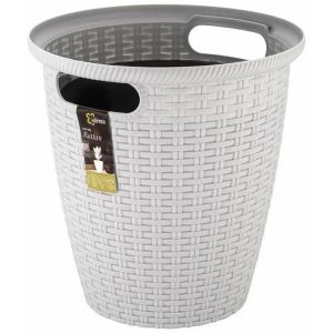 Кашпо напольное Rattan D 266мм/10 л с внутренним горшком 6 л Утренний туман ING6215УТ