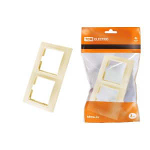 Рамка 2-м. TDM Таймыр горизонт. Слоновая кость