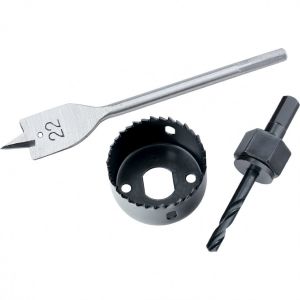 Набор для установки замков 22/48 мм MATRIX (перовое сверло + кольцевая пила)