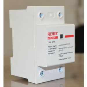 Блок защиты по напряжению РЕСАНТА АЗМ-40А 40А
