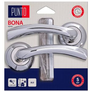 Ручка раздельная LM/A R.TL54.BONA/HD CP-8 хром (45533) (PUNTO)