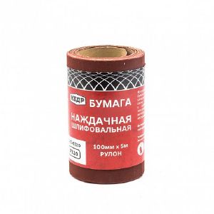 Бумага наждачная Кедр, P 320, 100x5000 мм 140-0320