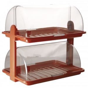 Хлебница PLASTIC CENTRE 2 яруса ПЦ1671