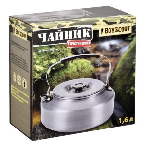 Чайник туристический BoyScout 1,6 л анодированный алюминий