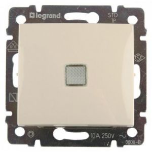 Мех. выключателя 1-кл. с/у LEGRAND VALENA с подсвет. Слон. Кость 774310 (Р)