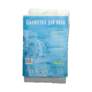 Салфетка для пола VITALUX х/б Белая