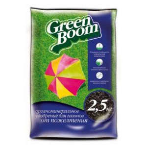 Удобрение для газона Green Boom 2,5 кг от пожелтения