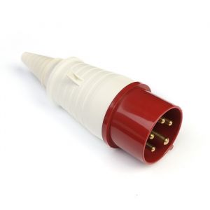 Вилка 16А силовая TDM EAC 015 ЗР+РЕ+N 380В IP44 (SQ0601-0003)