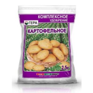Удобрение Гера для картофеля, моркови, свеклы с диатомитом 2,3 кг
