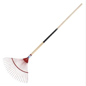 Грабли веерные 22 зуба, проволочные, с черенком