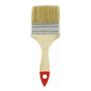 Кисть плоская ШАБАШКА №1,5/38 мм, деревянная ручка 108-3815