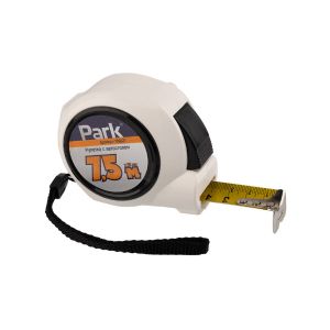 Рулетка Park с фиксатором 7,5мх25мм