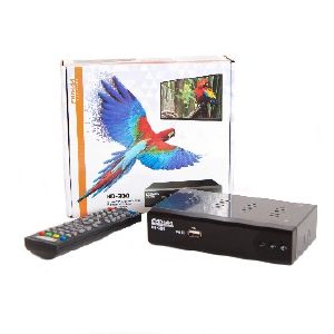 Тюнер эфирный цифровой HD-300 метал. дисплей DOLBY DIGITAL (DVB-T2)