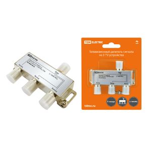 Делитель TV «краб»×3 под F разъем 5-1000 МГц TDM