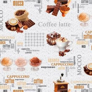 Клеенка Колорит, Перфект Мажор, 1.3х20 м, ПВХ на нетканой основе, 576/0