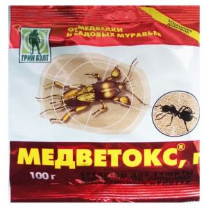 Средство от муравьев, медведки Грин Бэлт Медветокс 100 гр
