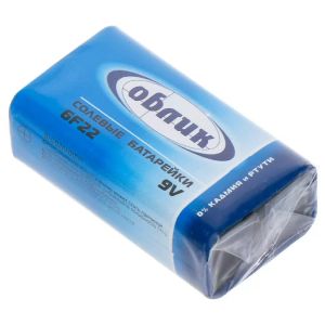 Элемент питания Облик 9v Крона солевая 9 в 771