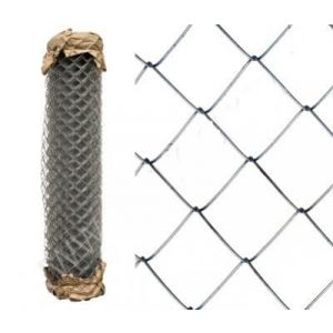 Сетка плетеная в рулонах ОЦ 50х50х1,2 мм 1,5х10 м (Рабица)