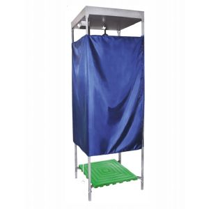 Душ дачный Электромаш 80х80х250 см БЕЗ ЭВН-128 л