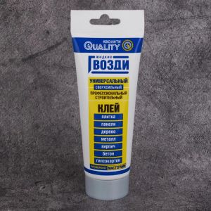 Клей монтажный Quality, 100 г, универсальные, сверхсильные, 6568