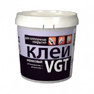 Клей для потолочной плитки и плинтусов VGT акриловый, 1.7 кг