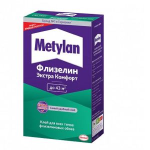 Клей для флизелиновых обоев Метилан Флизелин Экстра Комфорт, 300 г