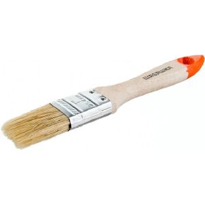 Кисть плоская ШАБАШКА №1/25 мм, деревянная ручка 108-3810