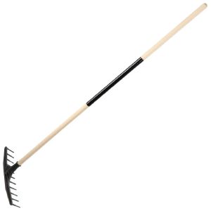 Грабли сенные 11 зубьев, 41 см, пластиковые, с черенком