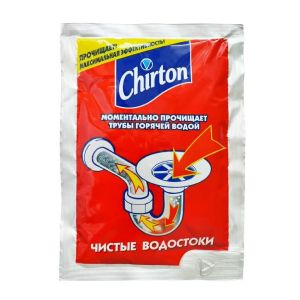 Средство от засоров Chirton 80 гр