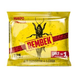 РЕМБЕК от медведки, проволочника 125г х100