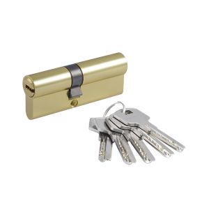 Цилиндровый механизм Нора-М STD Z Л-80 (45-35), ключ/ключ, золото