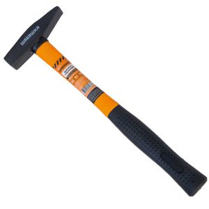 Молоток слесарный Шабашка, фиберглассовая обрезиненная ручка, 600 г