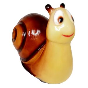 Фигура садовая гипс Улитка большая 360х420 мм