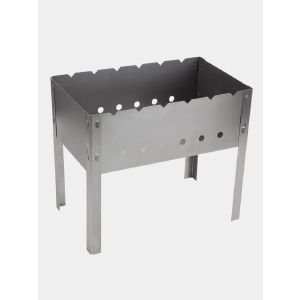 Мангал, без шампуров, 40×24×35 см, металлический, разборный