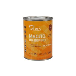 Масло для дерева Veres Interior Oil, 0,85 л, тик