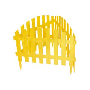 Забор декоративный Grinda Ар деко 28х300 мм Желтый 422203-Y