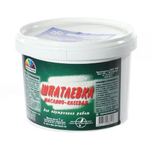 Шпатлевка масляно-клеевая Магия радуги, 1 кг