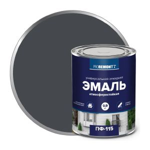 Эмаль ПФ-115 ProRemontt Графит RAL 7024 1,9 кг