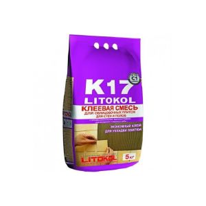 Клей для плитки и керамогранита К17 Litokol 5кг
