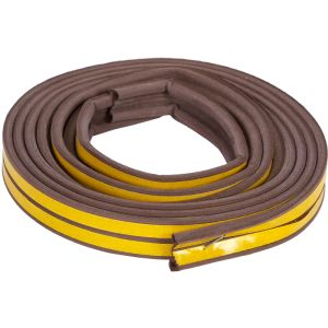 Уплотнитель для окон P-профиль Profitrast (Windoor), 9x5,5 мм Коричневый