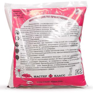 Удобрение комплексное Диаммофоска 1 кг Мастер-класс