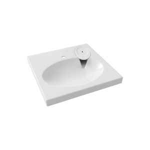 Раковина над стиральной машиной ОРЕОЛ 60*60 ш*г, с кронштейнами (MIXLINE)